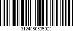 Código de barras (EAN, GTIN, SKU, ISBN): '6124850635923'