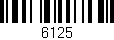 Código de barras (EAN, GTIN, SKU, ISBN): '6125'