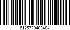 Código de barras (EAN, GTIN, SKU, ISBN): '6125770488484'