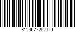 Código de barras (EAN, GTIN, SKU, ISBN): '6126077282379'