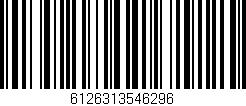 Código de barras (EAN, GTIN, SKU, ISBN): '6126313546296'