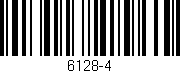 Código de barras (EAN, GTIN, SKU, ISBN): '6128-4'