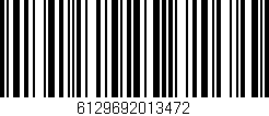 Código de barras (EAN, GTIN, SKU, ISBN): '6129692013472'