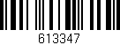 Código de barras (EAN, GTIN, SKU, ISBN): '613347'