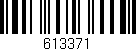 Código de barras (EAN, GTIN, SKU, ISBN): '613371'