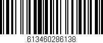 Código de barras (EAN, GTIN, SKU, ISBN): '613460286138'