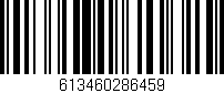 Código de barras (EAN, GTIN, SKU, ISBN): '613460286459'