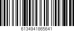 Código de barras (EAN, GTIN, SKU, ISBN): '6134941865641'