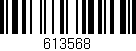Código de barras (EAN, GTIN, SKU, ISBN): '613568'