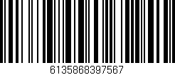 Código de barras (EAN, GTIN, SKU, ISBN): '6135868397567'