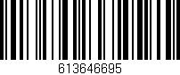 Código de barras (EAN, GTIN, SKU, ISBN): '613646695'