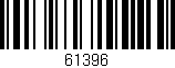 Código de barras (EAN, GTIN, SKU, ISBN): '61396'