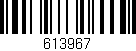 Código de barras (EAN, GTIN, SKU, ISBN): '613967'