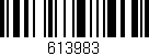 Código de barras (EAN, GTIN, SKU, ISBN): '613983'