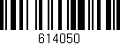 Código de barras (EAN, GTIN, SKU, ISBN): '614050'