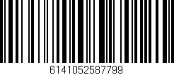 Código de barras (EAN, GTIN, SKU, ISBN): '6141052587799'