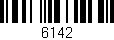 Código de barras (EAN, GTIN, SKU, ISBN): '6142'