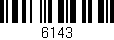 Código de barras (EAN, GTIN, SKU, ISBN): '6143'
