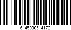 Código de barras (EAN, GTIN, SKU, ISBN): '6145888514172'