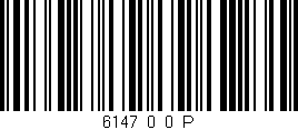 Código de barras (EAN, GTIN, SKU, ISBN): '6147_0_0_P'