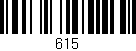 Código de barras (EAN, GTIN, SKU, ISBN): '615'