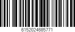 Código de barras (EAN, GTIN, SKU, ISBN): '6152024685771'