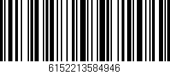 Código de barras (EAN, GTIN, SKU, ISBN): '6152213584946'