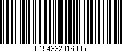 Código de barras (EAN, GTIN, SKU, ISBN): '6154332916905'