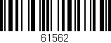 Código de barras (EAN, GTIN, SKU, ISBN): '61562'