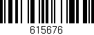 Código de barras (EAN, GTIN, SKU, ISBN): '615676'
