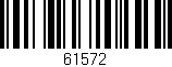 Código de barras (EAN, GTIN, SKU, ISBN): '61572'