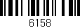 Código de barras (EAN, GTIN, SKU, ISBN): '6158'