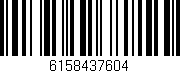 Código de barras (EAN, GTIN, SKU, ISBN): '6158437604'