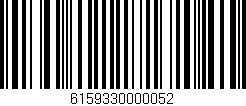 Código de barras (EAN, GTIN, SKU, ISBN): '6159330000052'
