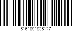 Código de barras (EAN, GTIN, SKU, ISBN): '6161091935177'