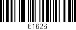 Código de barras (EAN, GTIN, SKU, ISBN): '61626'