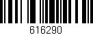 Código de barras (EAN, GTIN, SKU, ISBN): '616290'