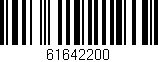 Código de barras (EAN, GTIN, SKU, ISBN): '61642200'