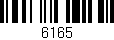 Código de barras (EAN, GTIN, SKU, ISBN): '6165'