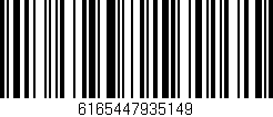 Código de barras (EAN, GTIN, SKU, ISBN): '6165447935149'