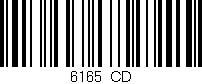 Código de barras (EAN, GTIN, SKU, ISBN): '6165_CD'