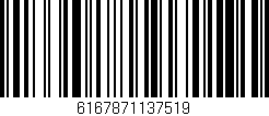 Código de barras (EAN, GTIN, SKU, ISBN): '6167871137519'