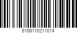 Código de barras (EAN, GTIN, SKU, ISBN): '6168110211014'