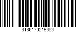 Código de barras (EAN, GTIN, SKU, ISBN): '6168179215893'