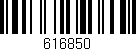 Código de barras (EAN, GTIN, SKU, ISBN): '616850'