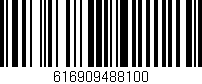 Código de barras (EAN, GTIN, SKU, ISBN): '616909488100'