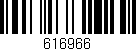 Código de barras (EAN, GTIN, SKU, ISBN): '616966'