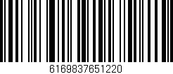 Código de barras (EAN, GTIN, SKU, ISBN): '6169837651220'