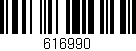Código de barras (EAN, GTIN, SKU, ISBN): '616990'
