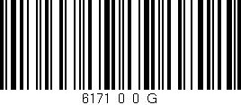 Código de barras (EAN, GTIN, SKU, ISBN): '6171_0_0_G'